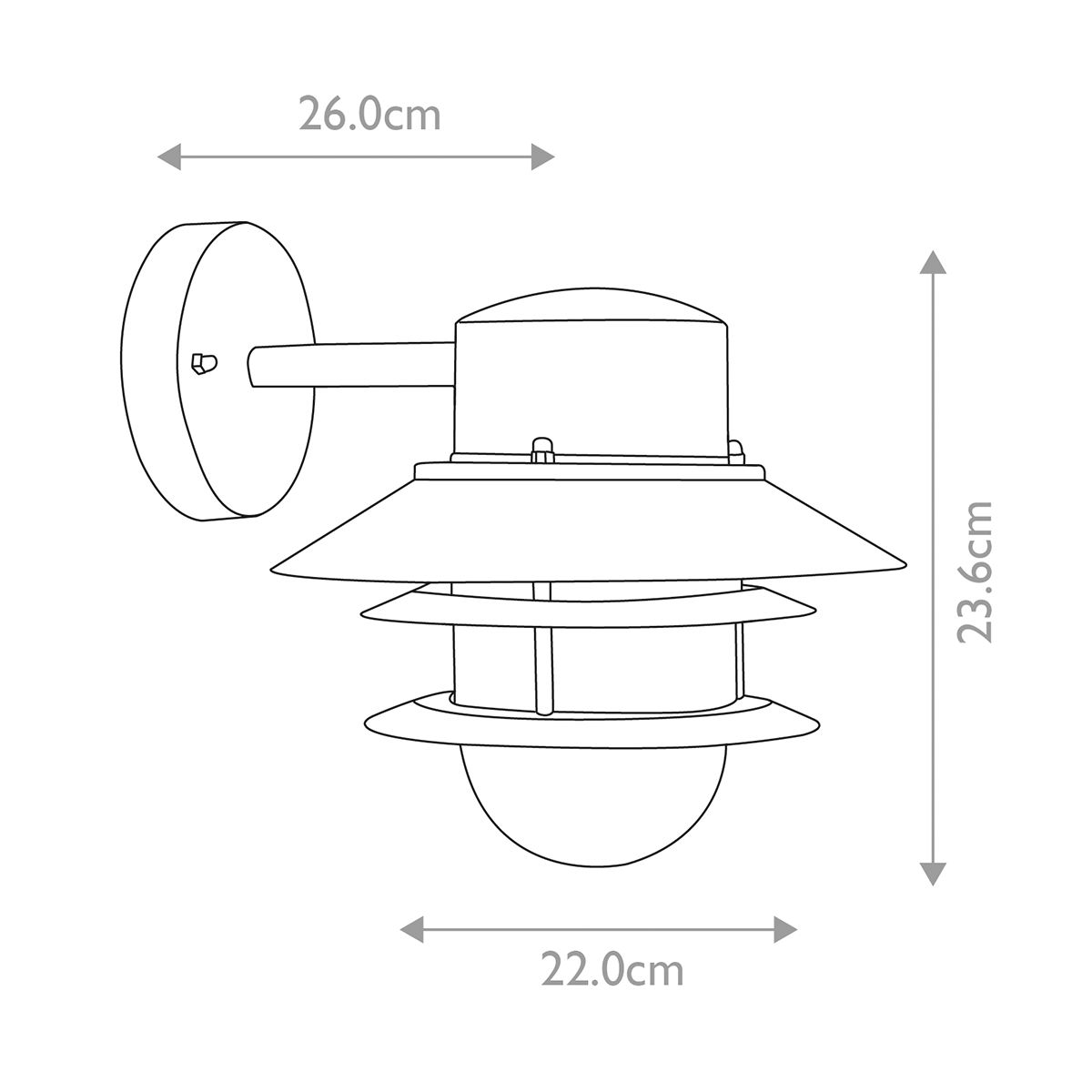 картинка Настенный фонарь Elstead Lighting, Арт. COPENHAGEN от магазина Одежда+ 5