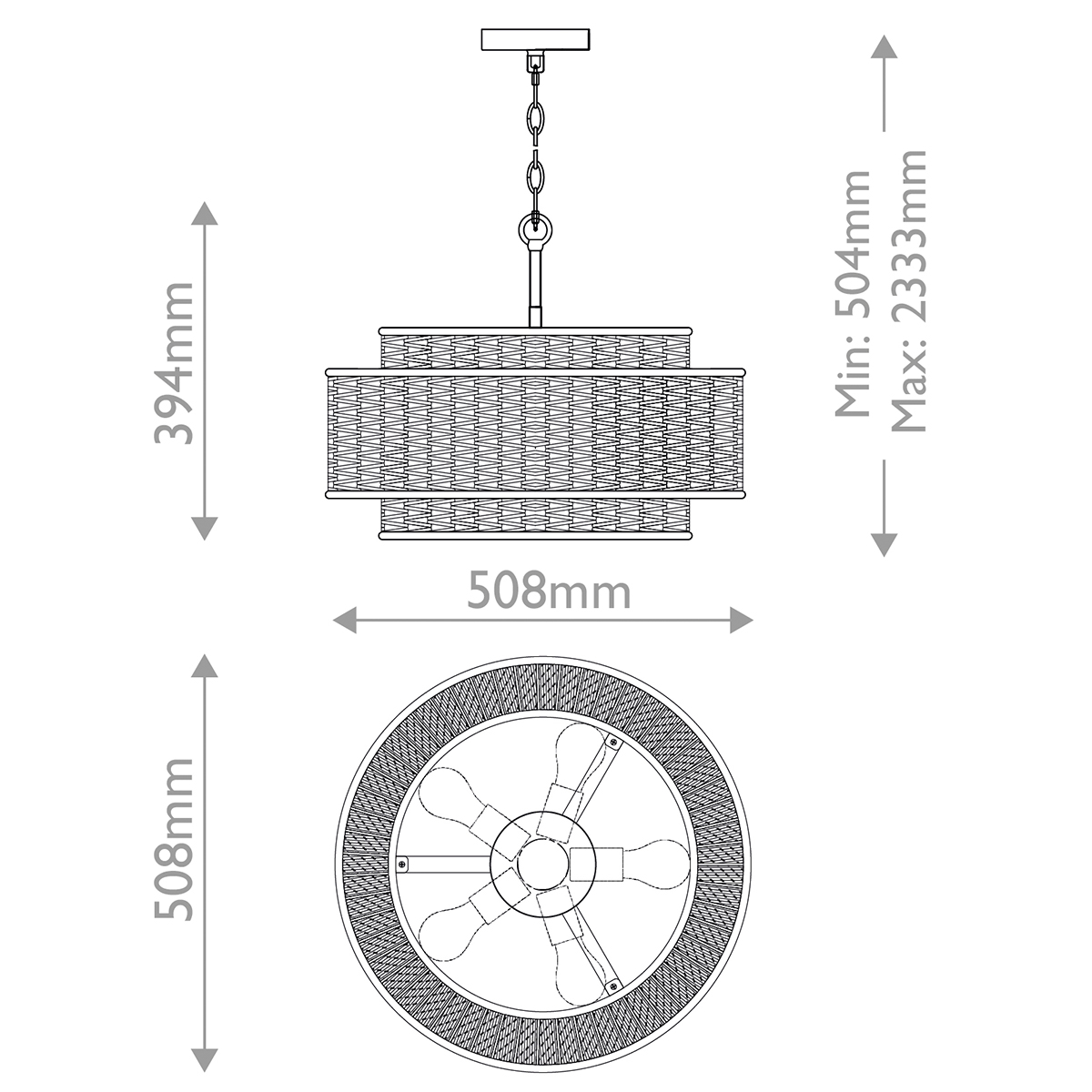 Дизайнерский подвесной светильник Teton, стиль: современный 10