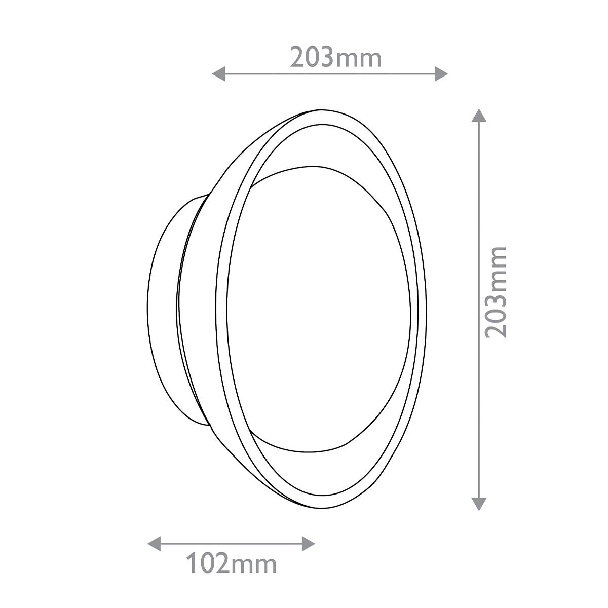 Дизайнерское бра Glaze, стиль:  6