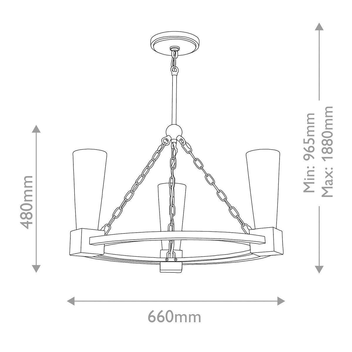 Дизайнерская люстра Kristy, стиль: современный 6