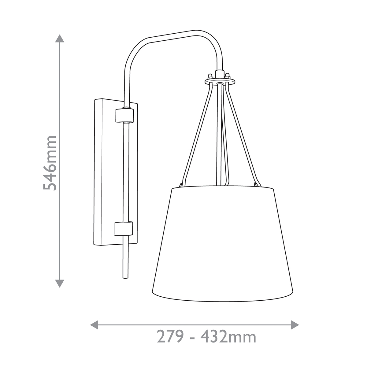 Дизайнерское бра Franklin, стиль:  7