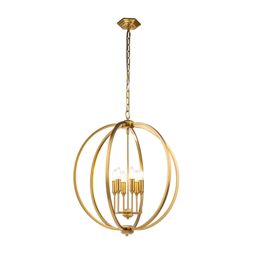 Подвесной светильник Corinne Gramercy Home, размеры: 62,2x234,3x70,8 см Дизайнерский подвесной светильник Corinne, стиль: современный