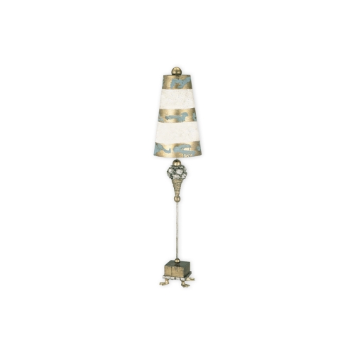 Настольная лампа Pompadour luxe Gramercy Home, размеры: 22,9x101,6x101,6 см Дизайнерская настольная лампа Pompadour luxe, стиль: арт-деко