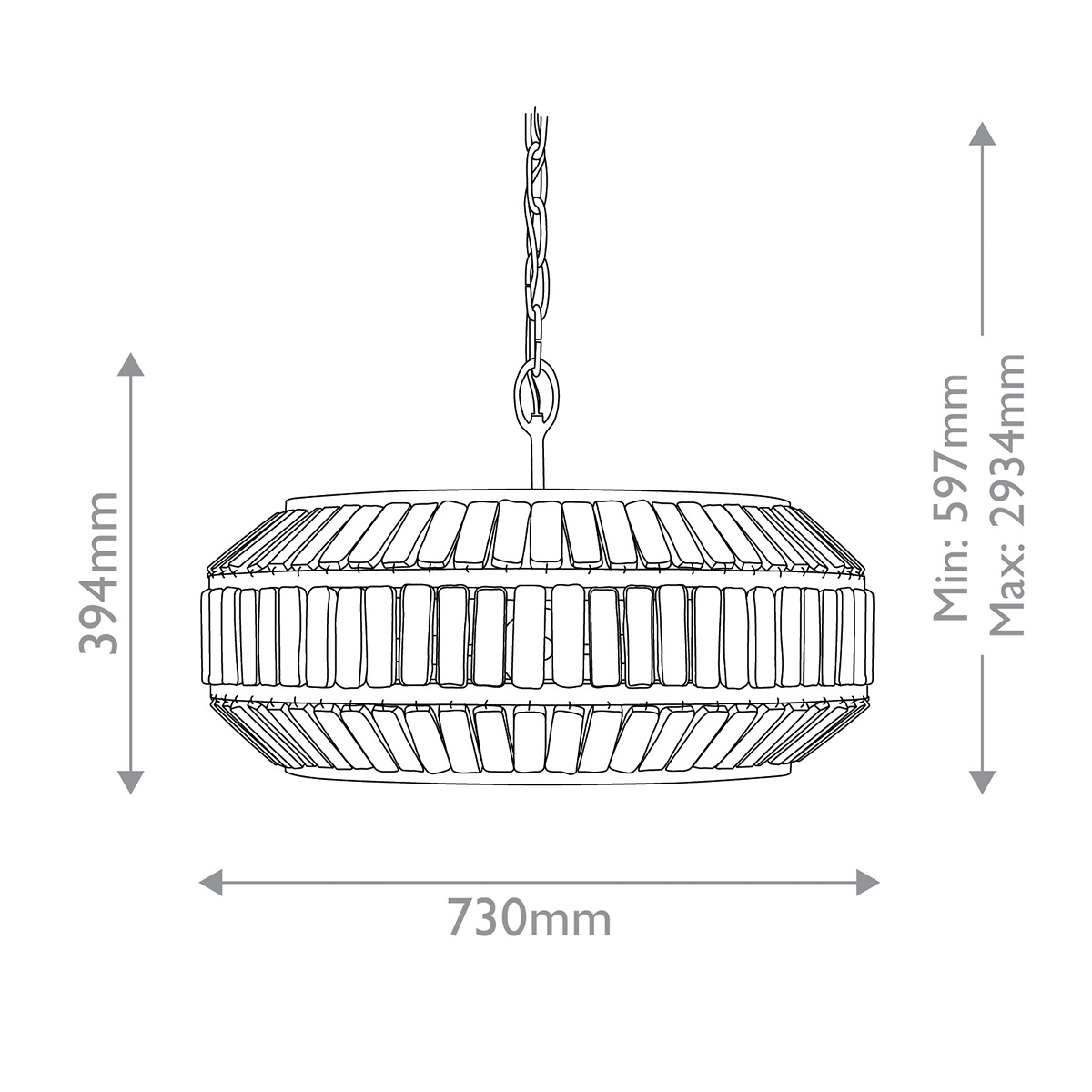 Дизайнерская люстра Centurion, стиль:  6