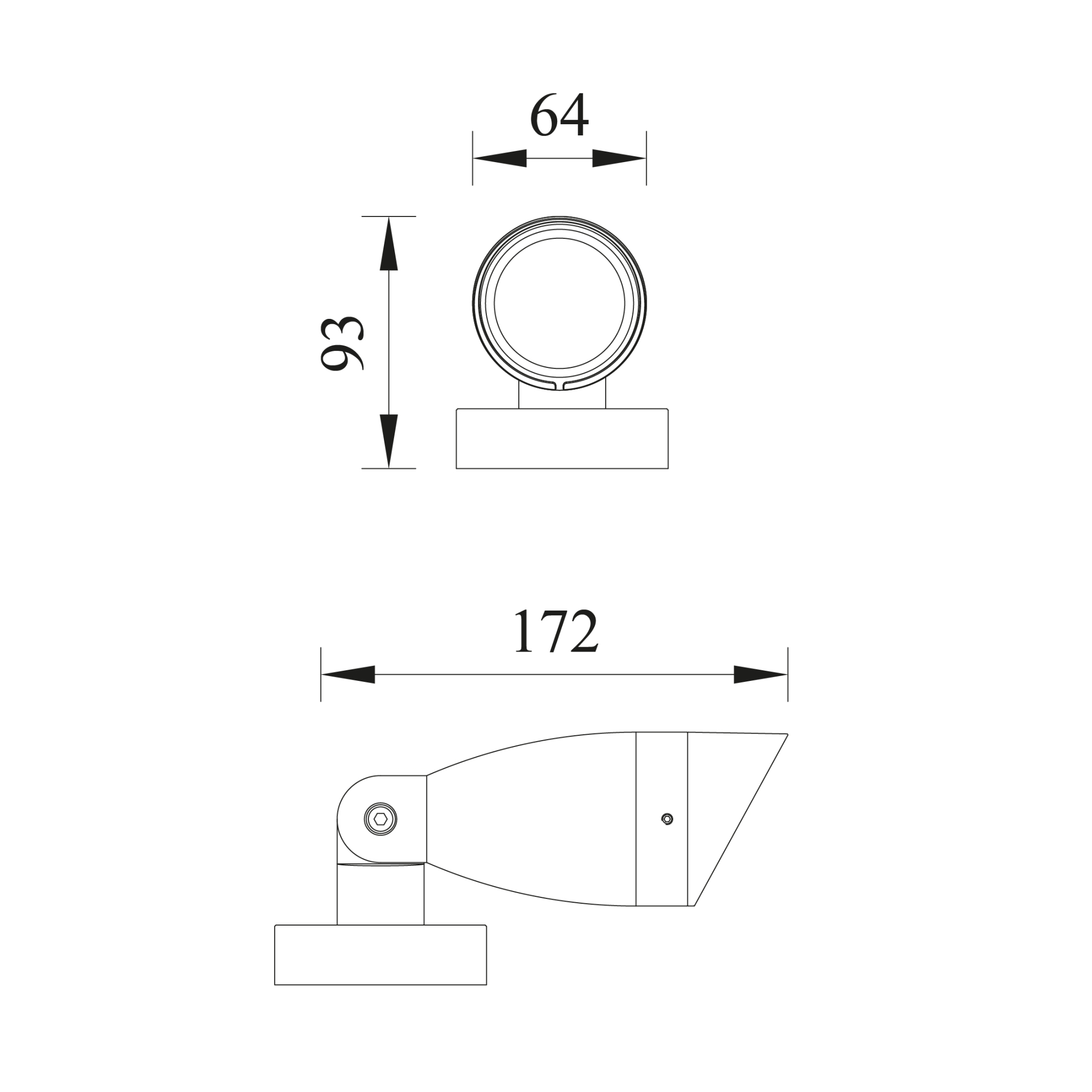 картинка Ландшафтный светильник Natural Concepts, Арт. NC-005730DZ-DG от магазина Одежда+ 2