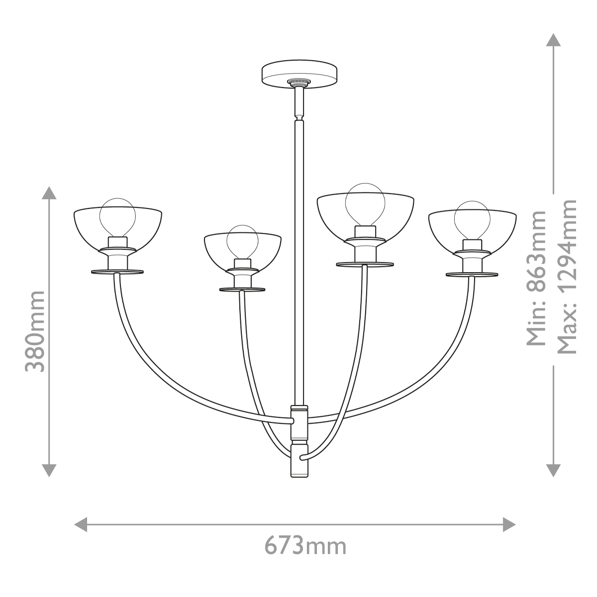 Дизайнерская люстра Sylvia, стиль: современный 7