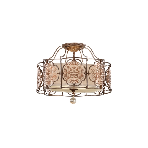 Потолочный светильник Marcella Gramercy Home, размеры: 54xx44,1 см Дизайнерский потолочный светильник Marcella, стиль: арт-деко