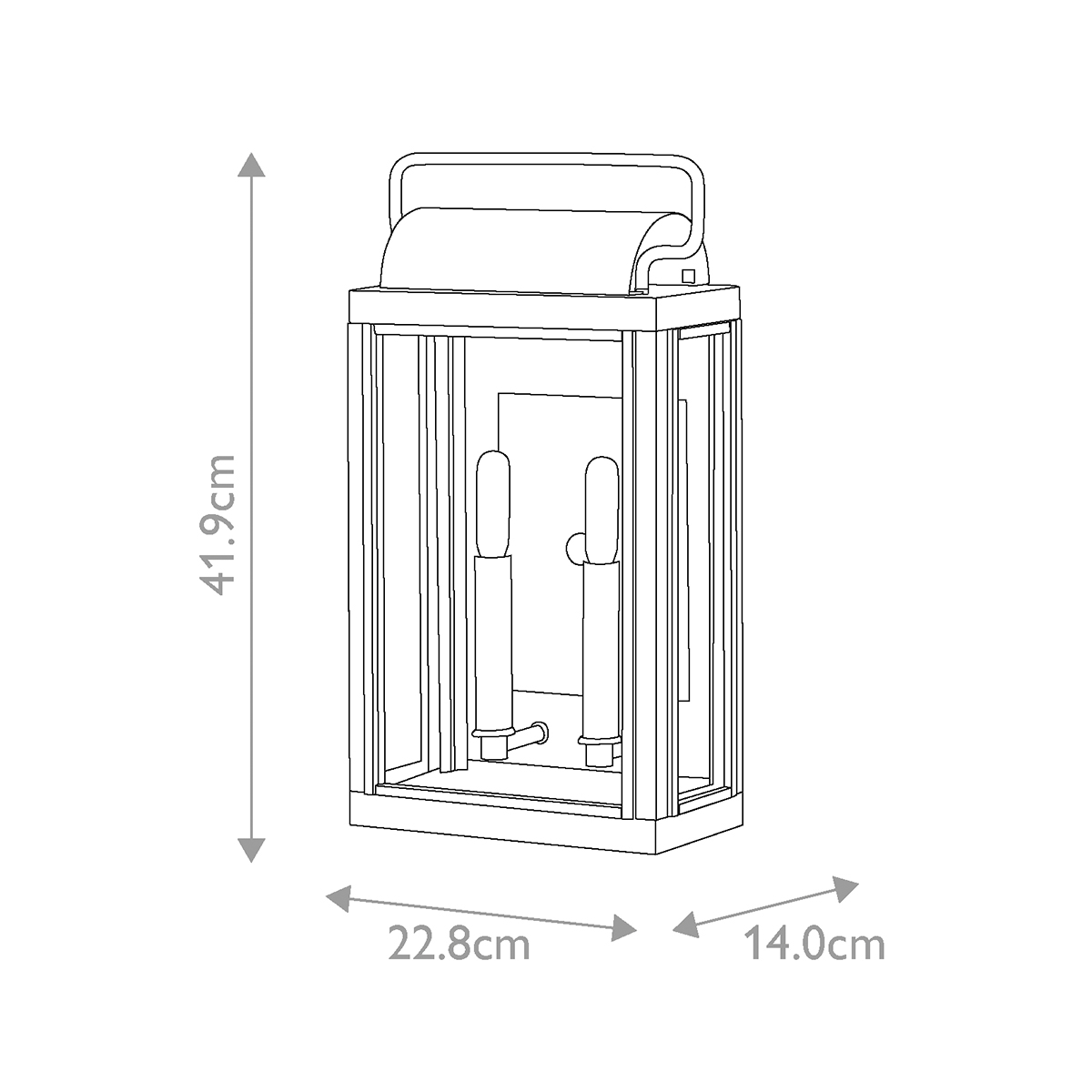 картинка Настенный фонарь Hinkley, Арт. HK-SAG-HARBOR-M-BU от магазина Одежда+ 5
