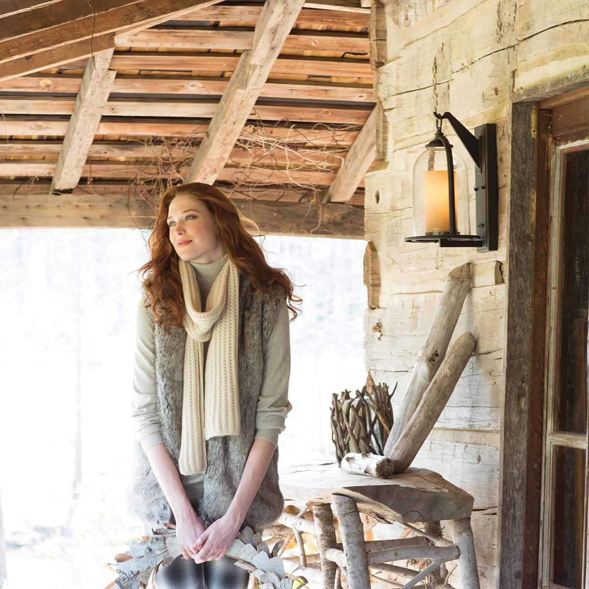 картинка Настенный фонарь Hinkley Lighting, Арт. HK-QUINCY-M от магазина Одежда+ 5