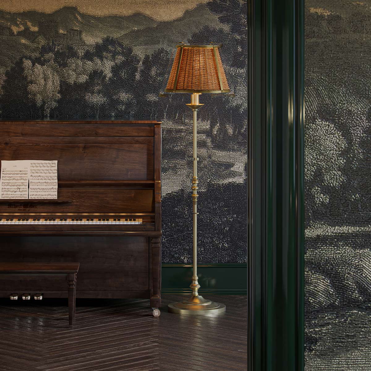 Дизайнерский торшер Deauville, стиль:  6