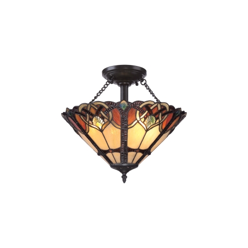 Потолочный светильник Cambridge (qz) Gramercy Home, размеры: 40,6xx36,8 см Дизайнерский потолочный светильник Cambridge (qz), стиль: арт-деко