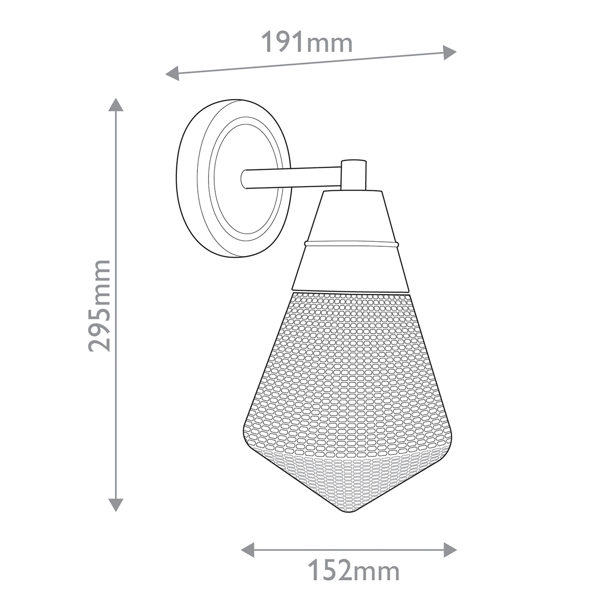 Дизайнерское бра Willard, стиль:  7