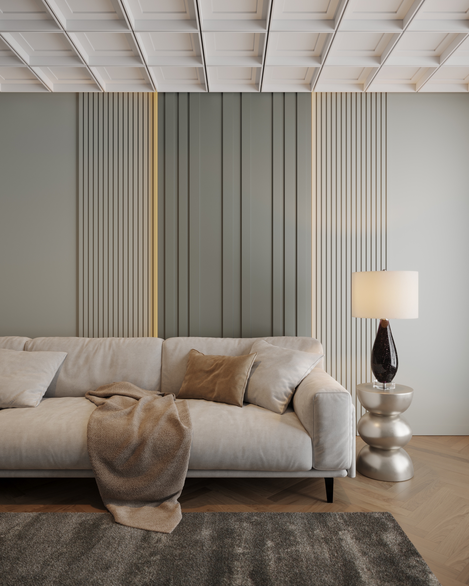 Дизайнерская настольная лампа Optimist, стиль:  7