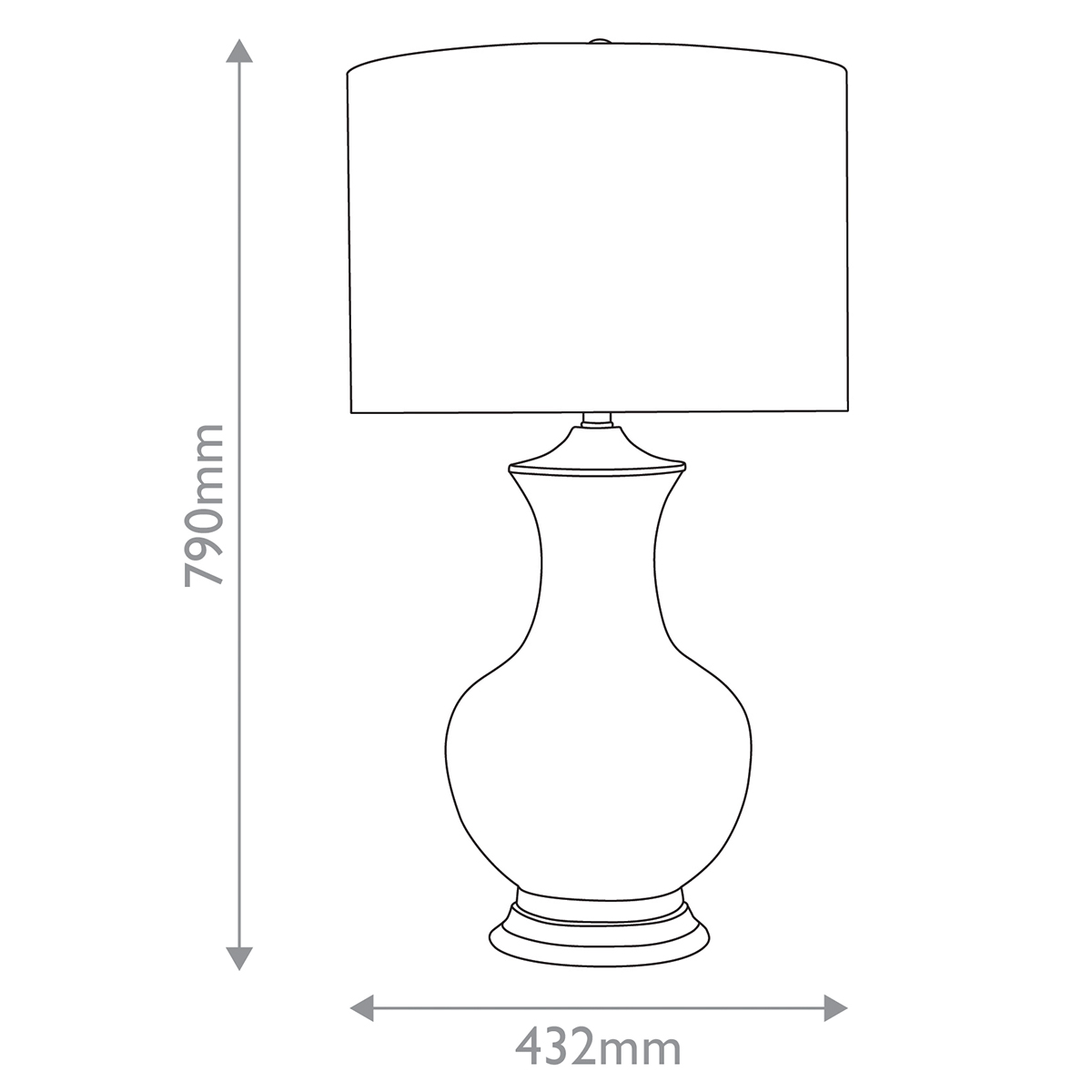 Дизайнерская настольная лампа Lilou, стиль:  6