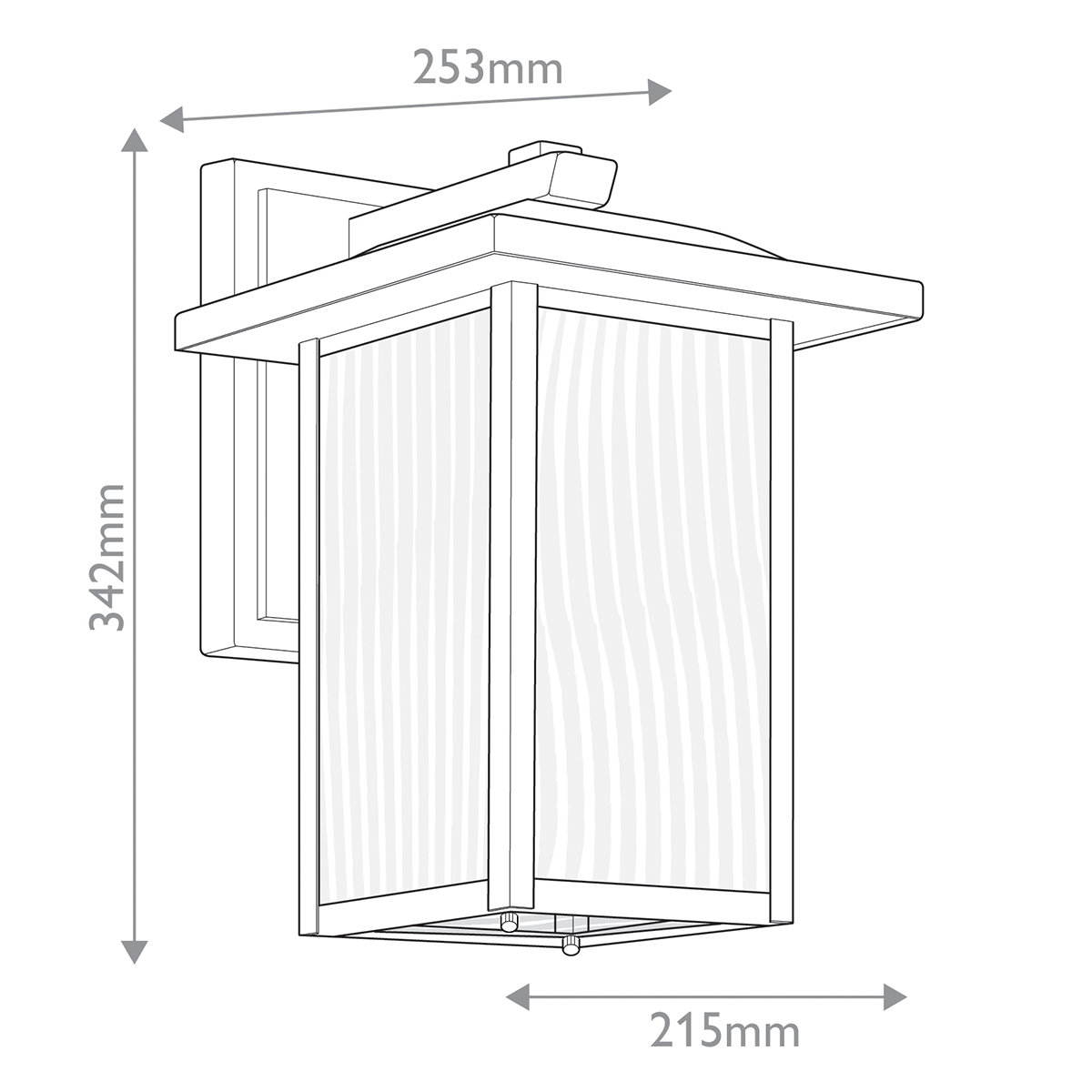 картинка Настенный фонарь Kichler, Арт. KL-CAPPANNA-M-BKT от магазина Одежда+ 9