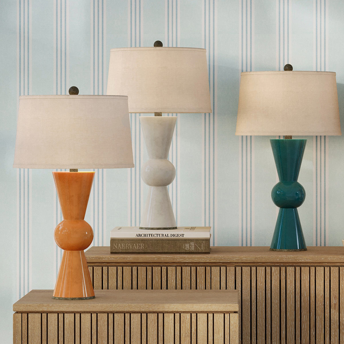 Дизайнерская настольная лампа Upbeat, стиль:  6