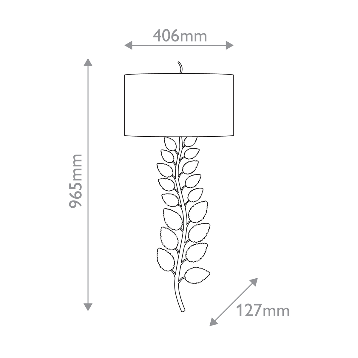 Дизайнерское бра Birdwood, стиль:  6