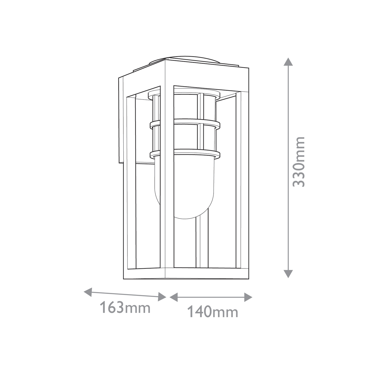 картинка Настенный фонарь Kichler, Арт. KL-HONE-S-BKT от магазина Одежда+ 8