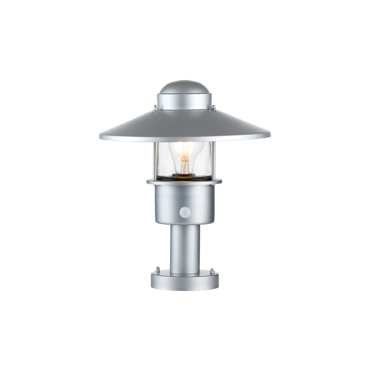 картинка Фонарь-пьедестал Elstead Lighting, Арт. KLAMPENBORG-PED-PIR-SIL от магазина Одежда+ 1