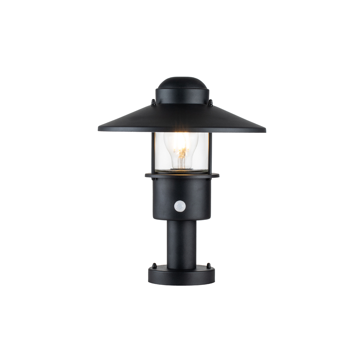 картинка Фонарь-пьедестал Elstead Lighting, Арт. KLAMPENBORG-PED-PIR-BK от магазина Одежда+ 1