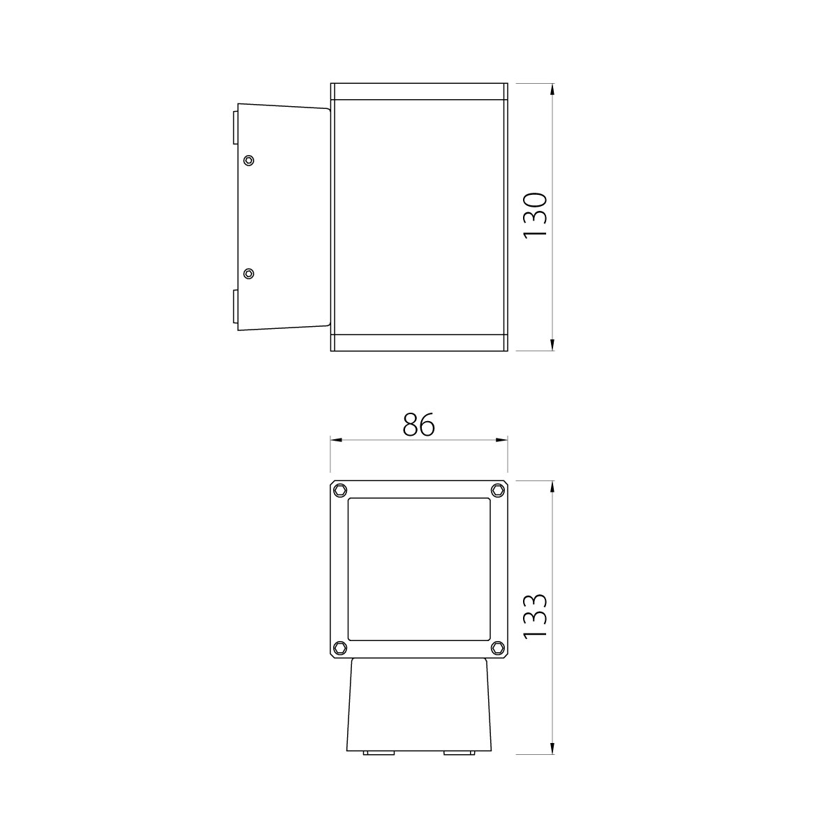 картинка Настенный фонарь Natural Concepts, Арт. NC-803471-DG от магазина Одежда+ 6