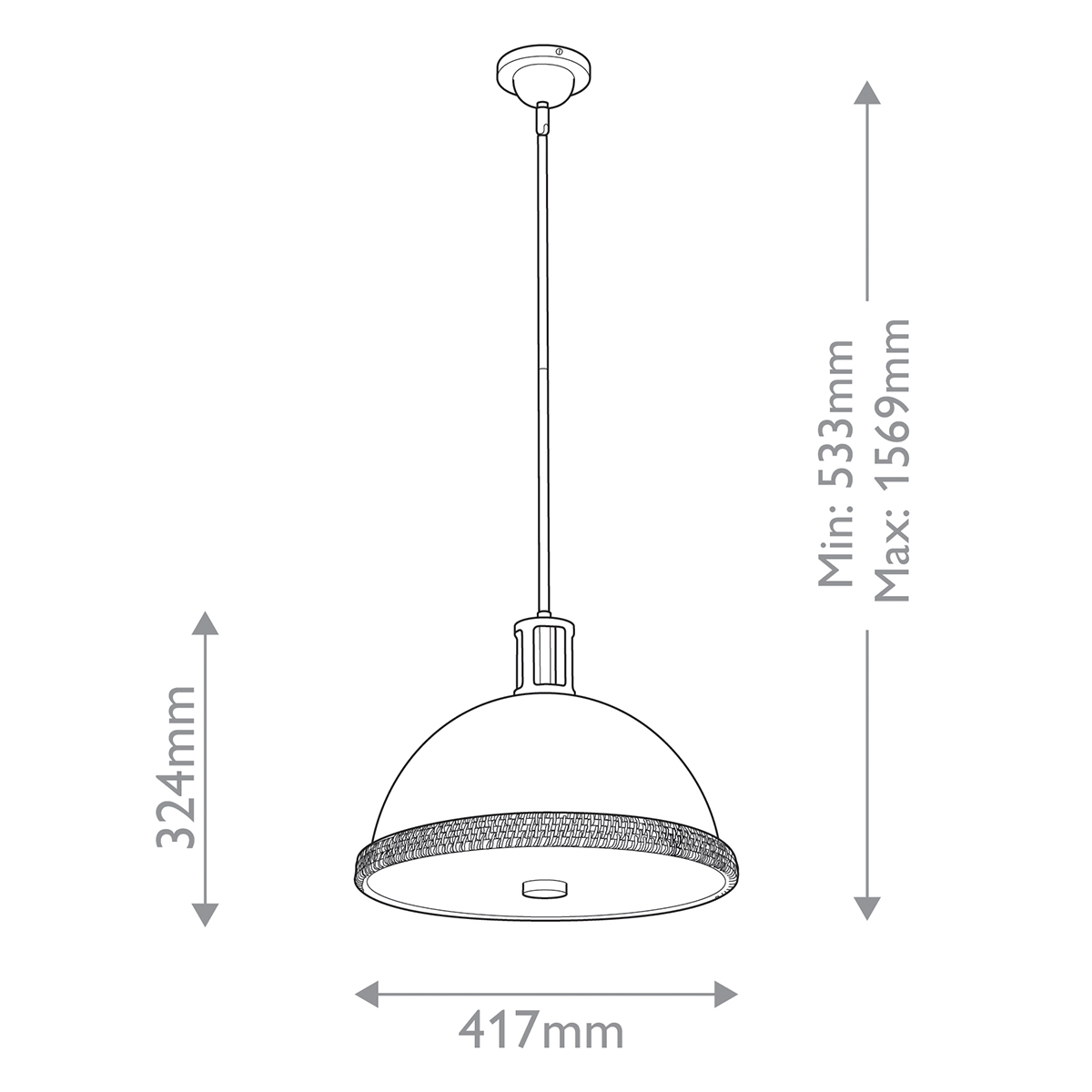 Дизайнерский подвесной светильник Doral, стиль:  7
