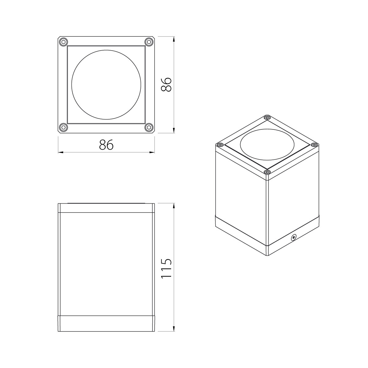 картинка Потолочный фонарь Natural Concepts, Арт. NC-133474-DG от магазина Одежда+ 6