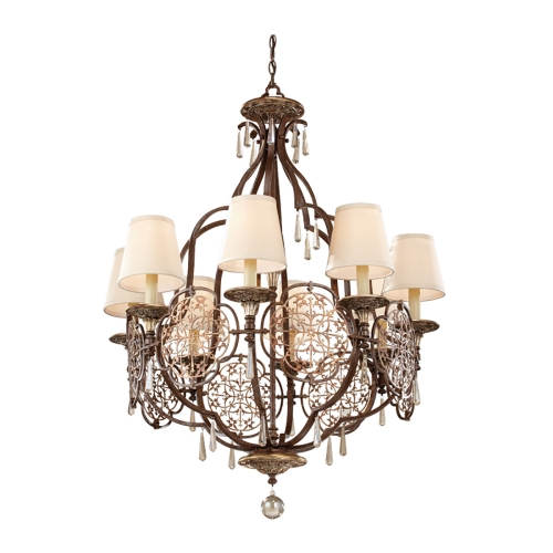 Люстра Marcella Gramercy Home, размеры: 75,9x261,9x99,4 см Дизайнерская люстра Marcella, стиль: