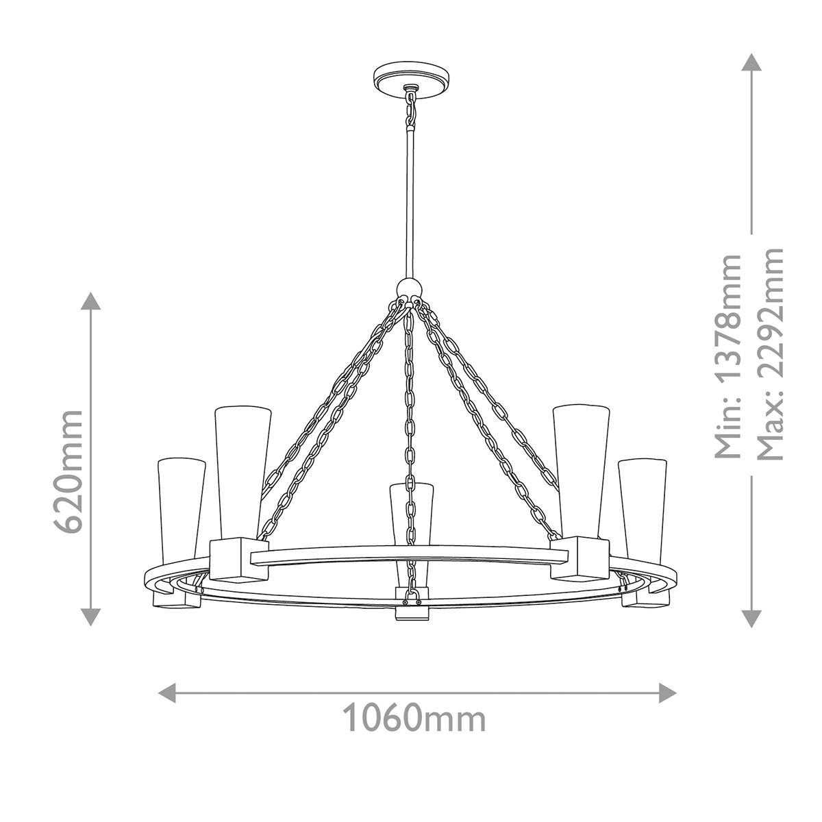 Дизайнерская люстра Kristy, стиль: современный 8