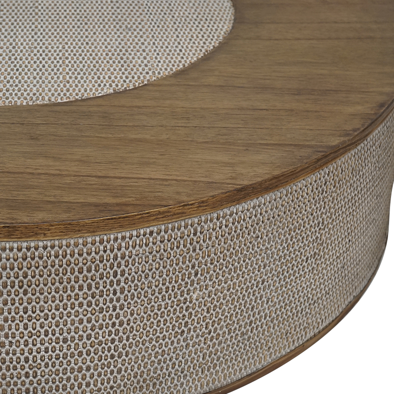 Дизайнерский декоративный столик Parquet коричневый 3