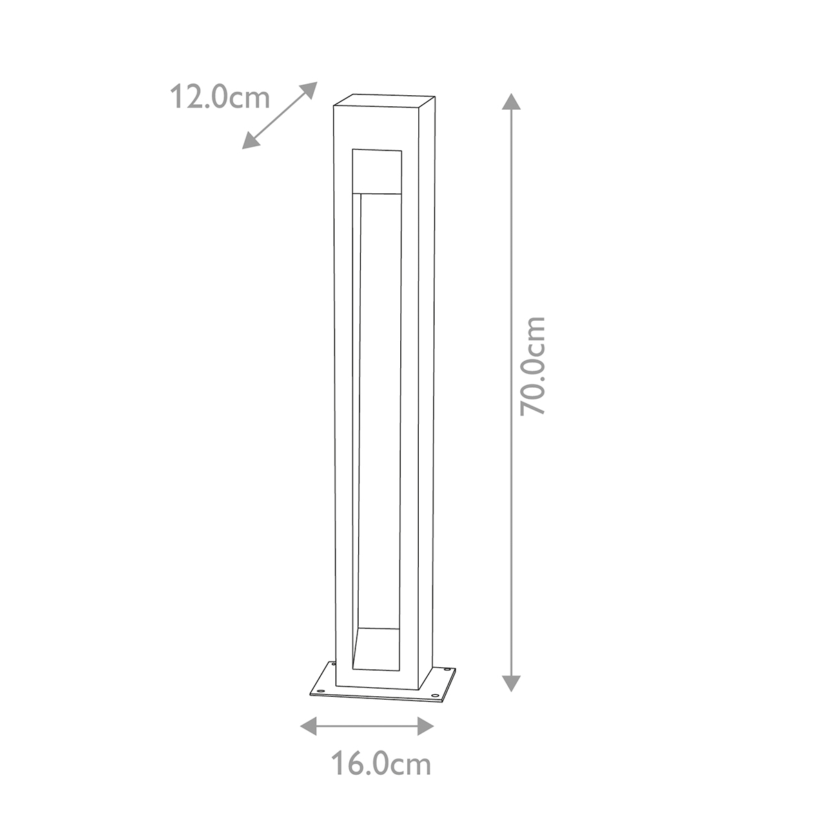 картинка Фонарь-пьедестал Elstead Lighting, Арт. PARKSTONE-BOL-A от магазина Одежда+ 5