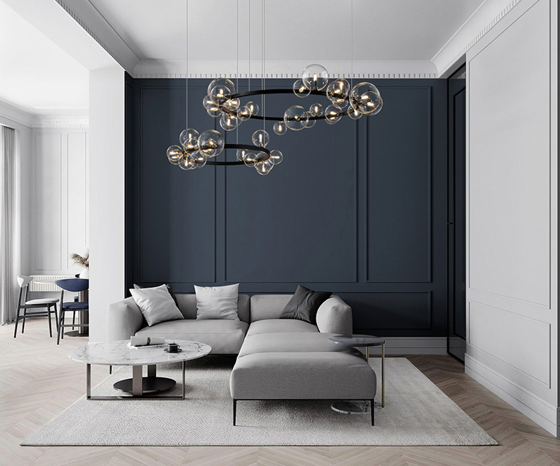 Дизайнерская люстра Art Deco Bubble, стиль:  5