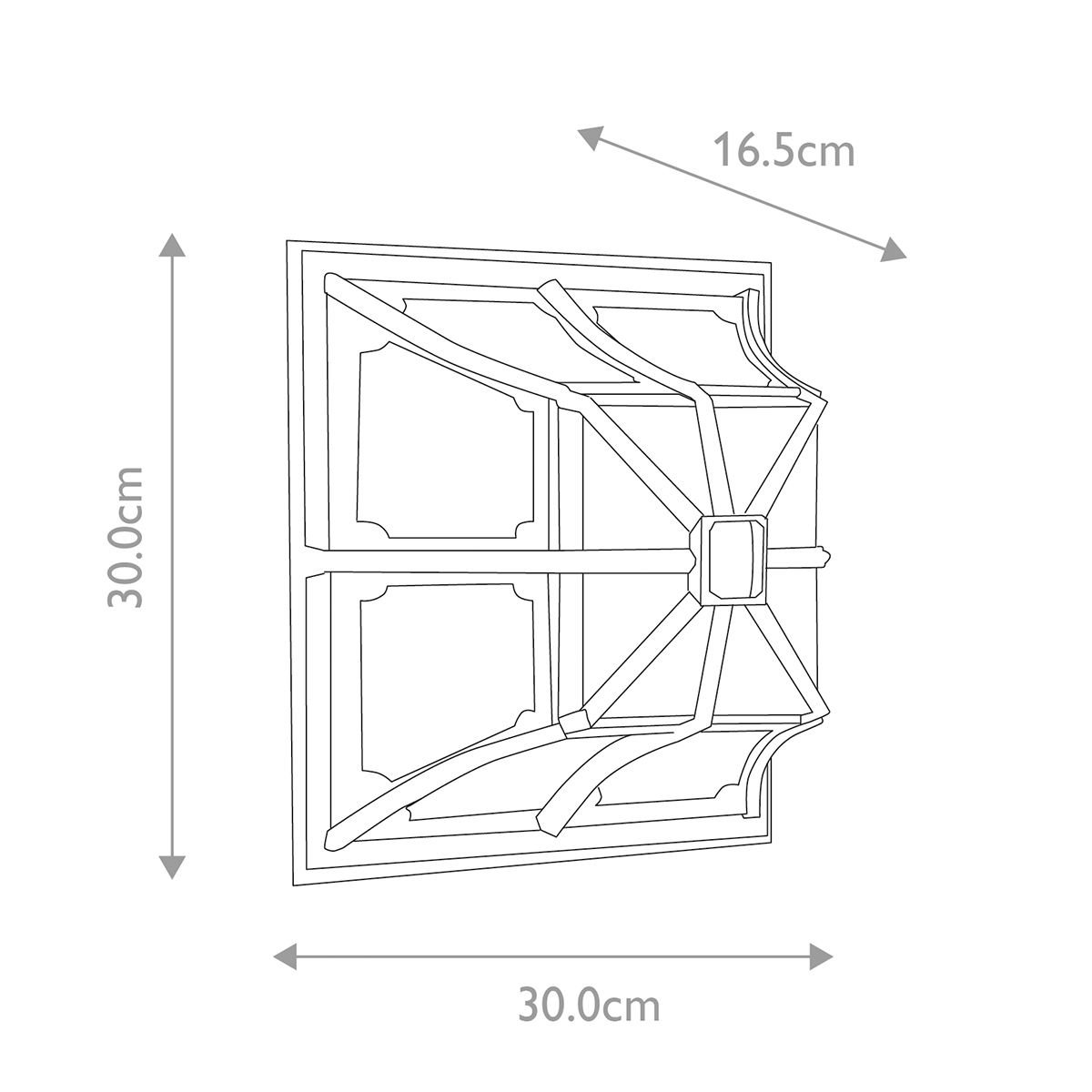 картинка Потолочный фонарь Elstead Exterior, Арт. CP12-BLACK от магазина Одежда+ 5