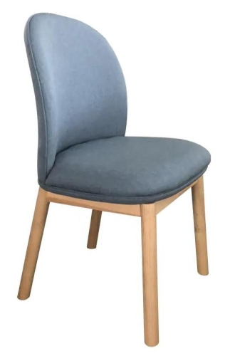 Синий стул Brin Gramercy Home, размеры: 46x50x80 см Дизайнерский стул Brin синий