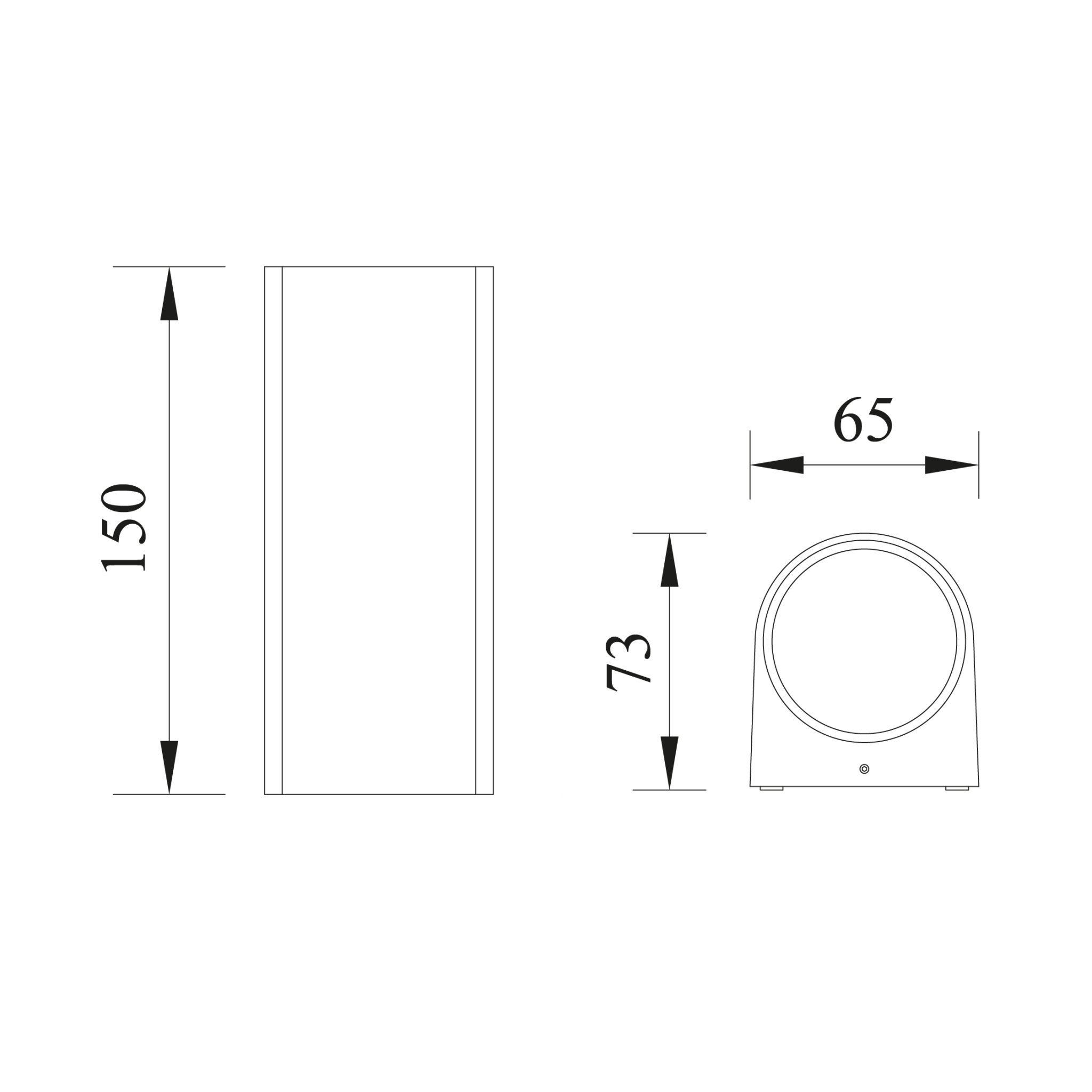 картинка Настенный фонарь Natural Concepts, Арт. NC-013336-DG от магазина Одежда+ 4