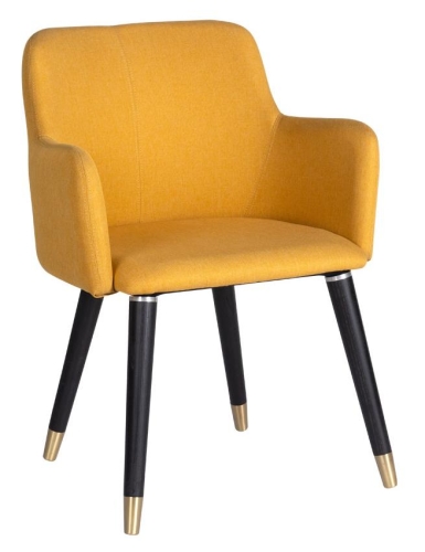 Оранжевый стул Warby Gramercy Home, размеры: 61x58x81 см Дизайнерский стул Warby оранжевый