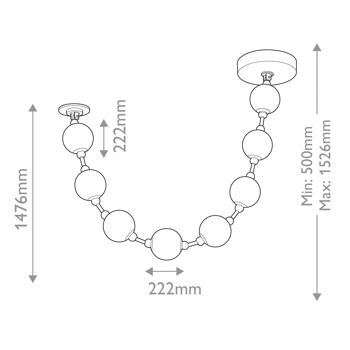 Дизайнерский подвесной светильник Marni, стиль:  7