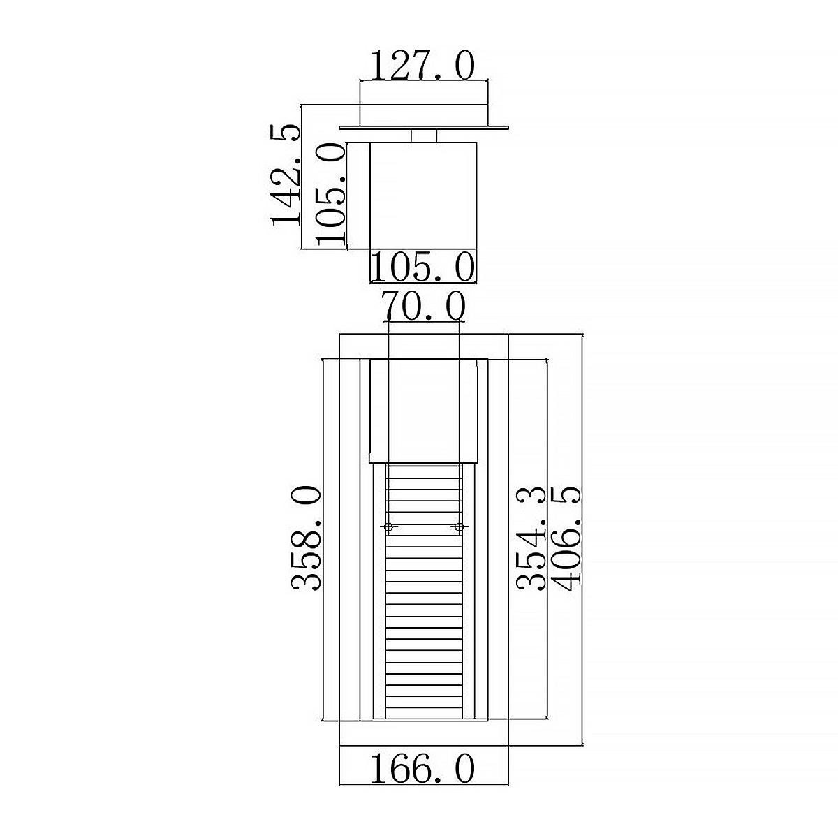 картинка Настенный фонарь KL-SOREL2-M-LED Kichler, арт. KL-SOREL2-M-LED от магазина Одежда+ 6