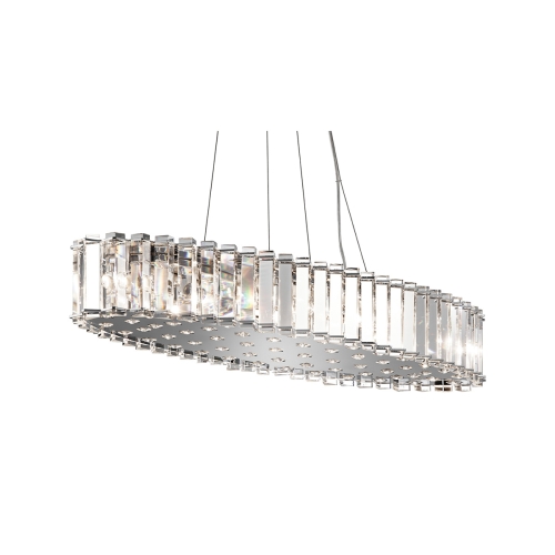 Подвесной светильник Crystal skye Gramercy Home, размеры: 89,4x199,3x13,4 см Дизайнерский подвесной светильник Crystal skye, стиль: современный