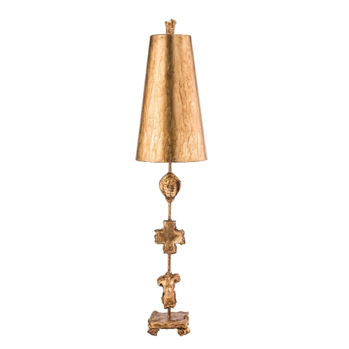 Настольная лампа Fragment Gramercy Home, размеры: 23x23x102 см Дизайнерская настольная лампа Fragment, стиль: арт-деко