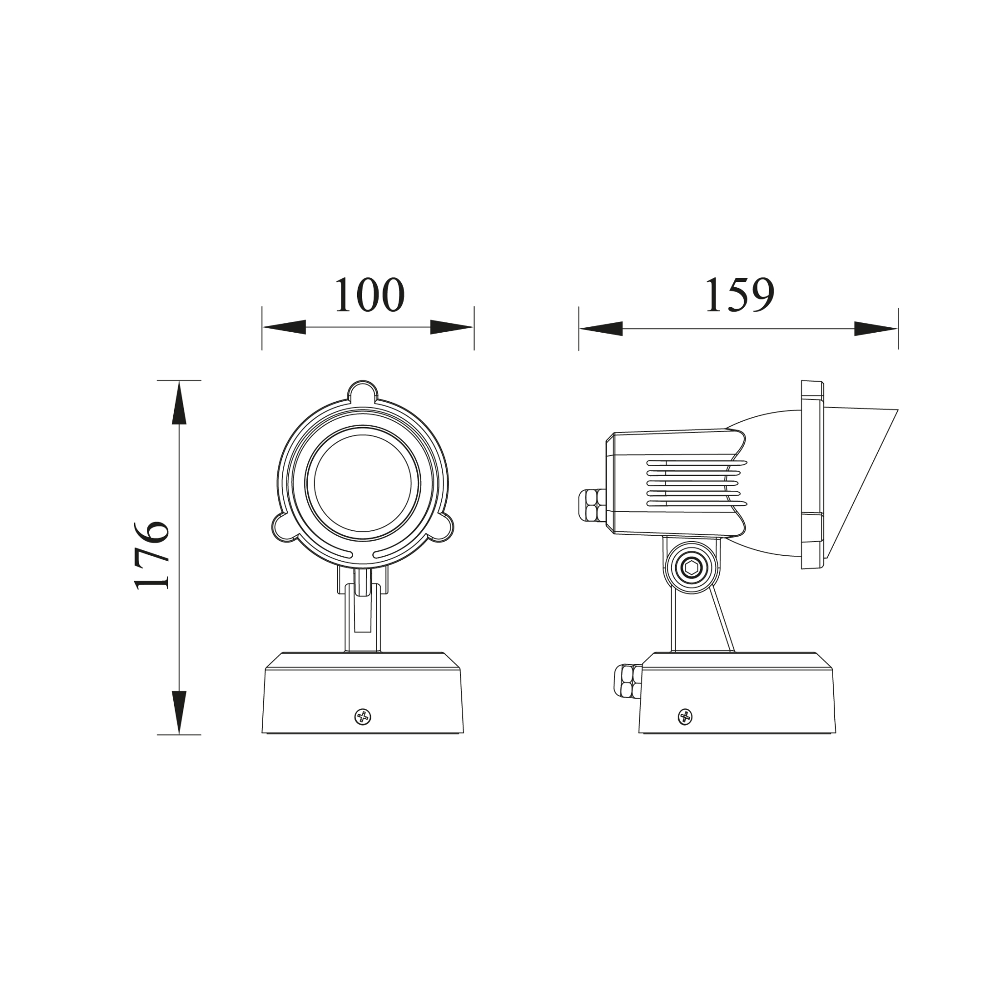 картинка Ландшафтный светильник Natural Concepts, Арт. NC-003753-DG от магазина Одежда+ 9