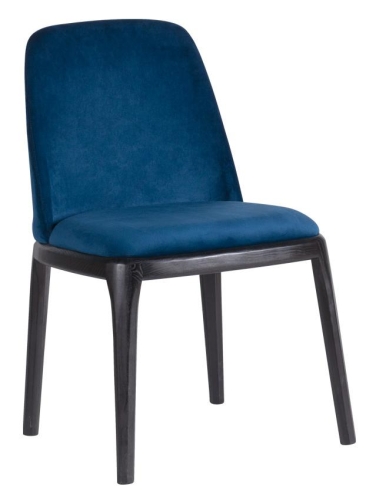 Синий стул Lwid Gramercy Home, размеры: 54x52x86 см Дизайнерский стул Lwid синий