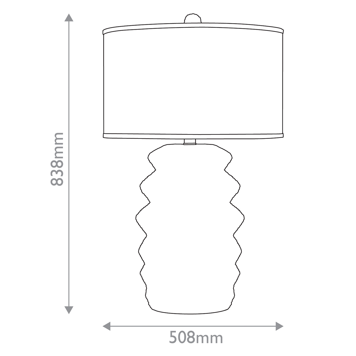 Дизайнерская настольная лампа Kavala, стиль:  7