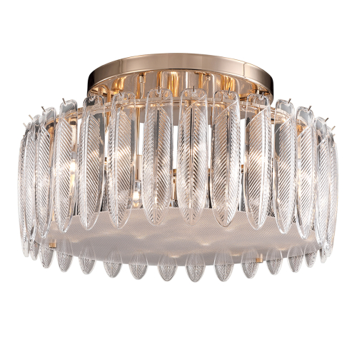 Дизайнерский потолочный светильник Piuma, стиль: 