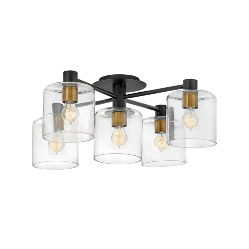 Потолочный светильник Axel Gramercy Home, размеры: 80,8xx27,2 см Дизайнерский потолочный светильник Axel, стиль: современный