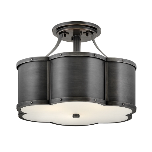 Потолочный светильник Chance Gramercy Home, размеры: 45,7x45,7x33 см Дизайнерский потолочный светильник Chance, стиль: