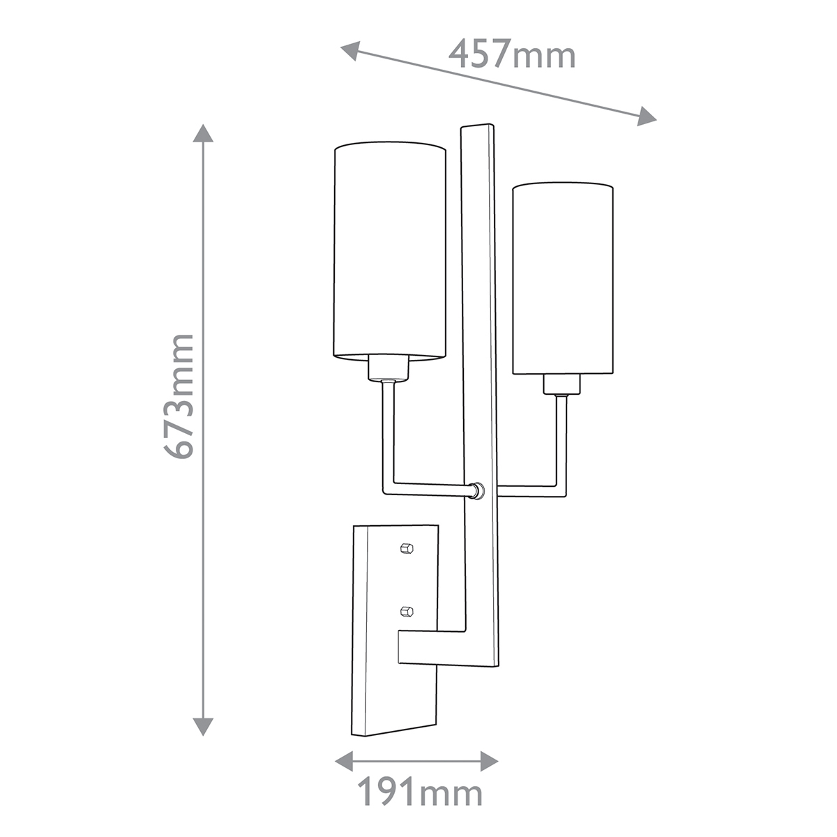 Дизайнерское бра Blade, стиль:  7