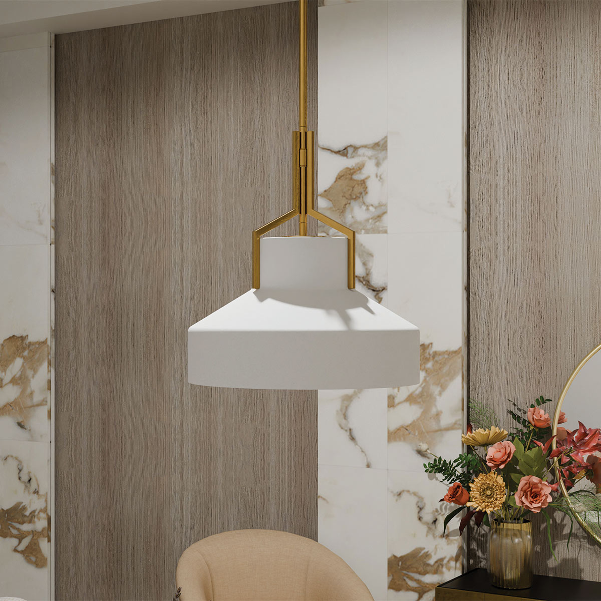 Дизайнерский подвесной светильник Brecken, стиль:  7