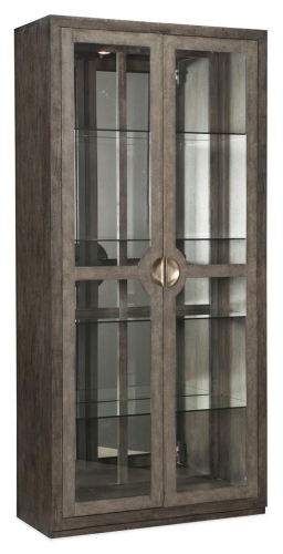 Коричневый шкаф Melange Carissa Gramercy Home, размеры: 112x48x234 см Дизайнерский шкаф Melange Carissa коричневый