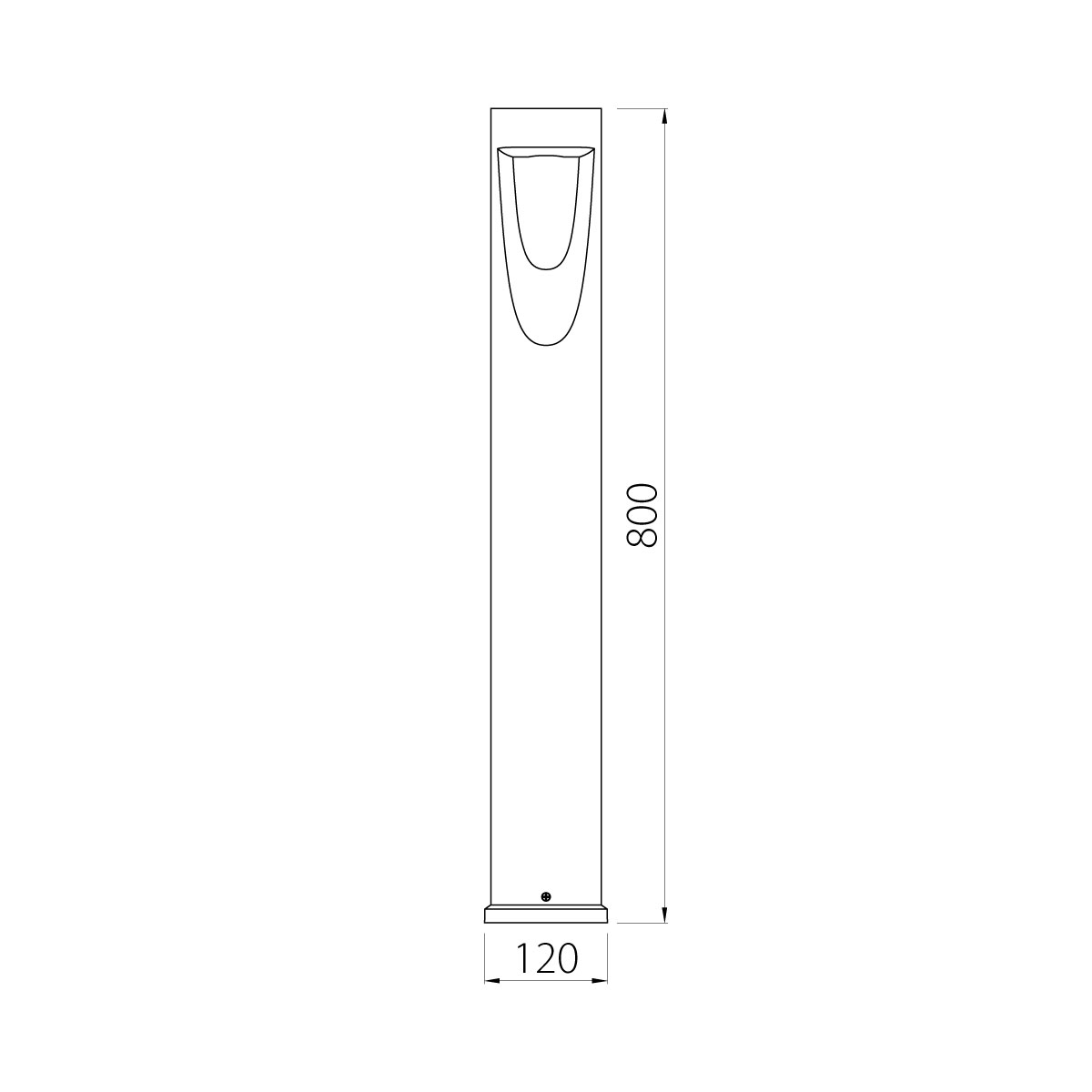 картинка Фонарный столб Natural Concepts, Арт. NC-033231-80-DG от магазина Одежда+ 6